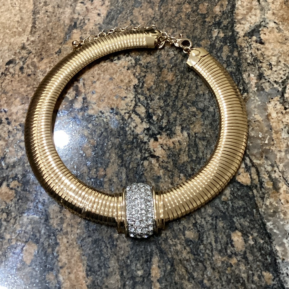 Elegant Gold and Silver Women's Necklace